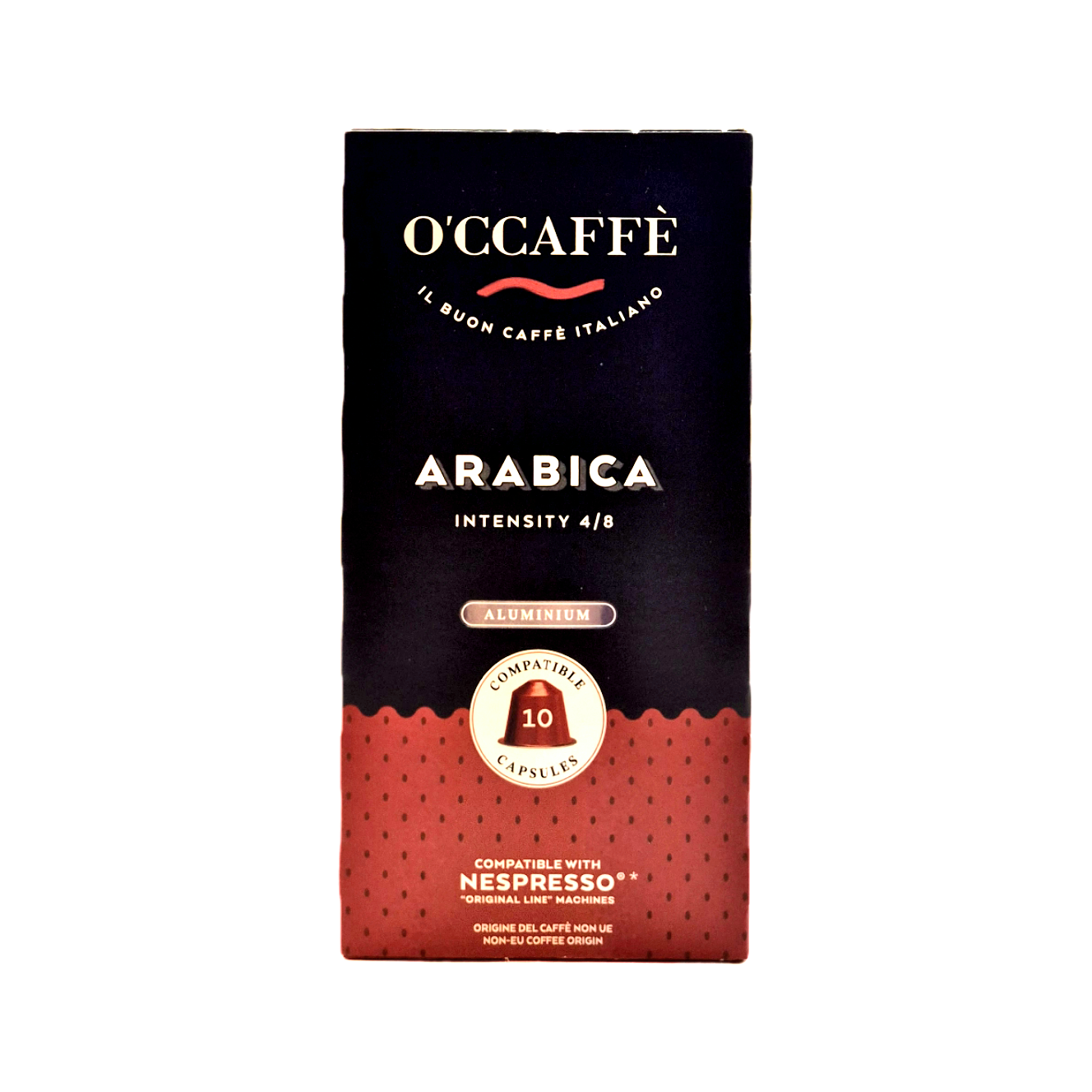 Kapsle pro Nespresso O'Ccaffé Arabica hliník 10 porcí