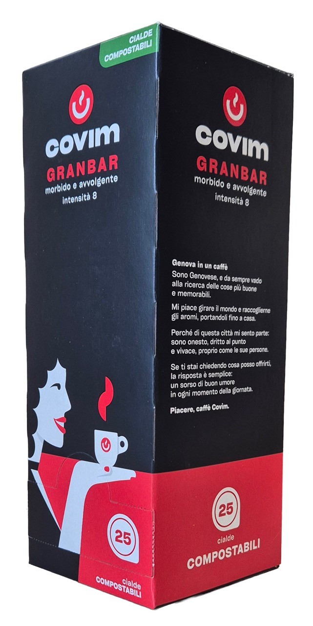 E.S.E. pody káva Covim Granbar 25 porcí