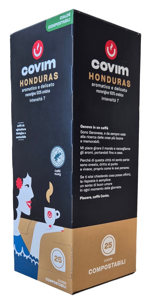 E.S.E. pody káva Covim Honduras 100% Arabica 25 porcí